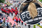 Polizistin im Dienst geküsst: Verfahren gegen zwei Männer laufen