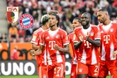 Zur Halbzeit eindeutig, dann knapp: Bayern bezwingt Augsburg