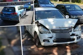 Mercedes kracht in Polo: Unfall direkt vor Leipziger Feuerwehr