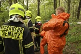 Gift-Fund in Chemnitz doch nicht radioaktiv: Feuerwehr sprengt trotzdem