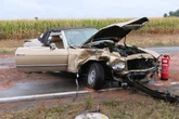Mehrere Verletzte nach Frontalcrash mit Oldtimer im Landkreis Leipzig