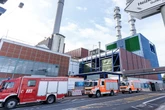 Brand in Frankfurter Kraftwerk: Was die Löscharbeiten erschwert