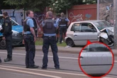 Schüsse bei Verfolgungsjagd in Leipzig: Das hat es mit dem "KAFA"-Gekritzel auf dem Fluchtauto auf sich