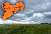 Das soll Sommer sein? Relativ warmes Wetter in Sachsen, aber ...