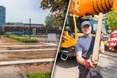 Schwerlastkran rückt auf Ostra-Allee an: Was ist denn da los?