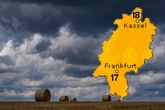 Deutscher Wetterdienst warnt: In Hessen kann es ungemütlich werden