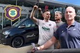Nach Hooligan-Attacke: Ex-Aue-Boss Leonhardt stellt Kleinbus, Spieler unterstützen Crowdfunding