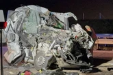 Tödlicher Crash auf A24 bei Neuruppin: Transporter rast ins Stauende