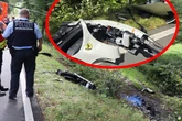Ferrari-Fahrer (†25) kracht gegen Baum und stirbt, Sportwagen geht in Flammen auf