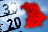 Wetter in Bayern: Sommerlicher Sonntag, Achtung am Mittwoch