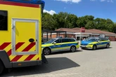 Notfall in sächsischer Praxis: Mann schnappt sich Messer - Polizei im Einsatz
