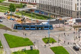Wegen Bauarbeiten am Falkeplatz in Chemnitz: Diese Busse und Bahnen fahren ab Montag anders
