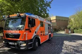 Feuerwehreinsatz zur Mittagszeit: Küche in Haselhorster Kita in Flammen