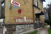 "Free Palestine": CDU-Parteigebäude in Göttingen mit Farbe und Steinen attackiert