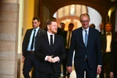 Lobende Worte für Sachsen: Merz bei Besuch in Dresden zufrieden