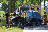 Auto kommt von Straße ab und kracht gegen Bäume: Beifahrerin stirbt noch vor Ort