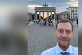 MP Kretschmer postet Selfie vor Brandenburger Tor und macht Aufruf