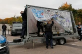 Protest-Aktion in Chemnitz: Aktivisten provozieren Polizei