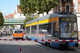 Bagger reißt Straßenbahnkabel ab: Verspätungen und Fahrtausfälle