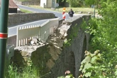 Bei Unfall beschädigt: Diese Brücke wird nun saniert