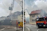 Einfamilienhaus brennt im Harz: Bewohner muss ins Krankenhaus!
