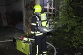 Feuerwehreinsatz in Chemnitz: Brand in leer stehendem Gebäude