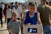 Israel-Krieg: Verteilzentren für humanitäre Hilfe in Gaza weiter geschlossen