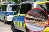 Python-Alarm: Frau findet exotische Schlangenhaut, Polizei warnt Bevölkerung