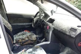 Opel in Chemnitz fängt kurz vor Autobahn Feuer