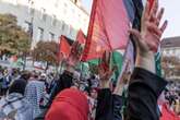 Mit Blut-Händen durch Neukölln: Erneute Pro-Palästina-Demo in Berlin