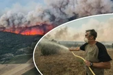 Feuerwalze verschlingt Häuser: Gigantischer Waldbrand fordert Todesopfer
