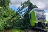 Zug kracht in umgestürzten Baum: 200 Passagiere müssen evakuiert werden