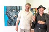Als Maler in Dresden: Straßensperrung wegen Kinski-Comedian Giermann