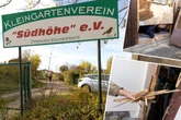 Rowdys brechen in Lauben ein: Sinnlose Zerstörungswut in Dresdner Gartensparte