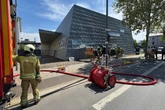 Einsatz in Löbtau: Feuer an ehemaliger Druckerei