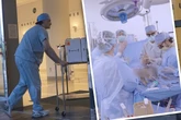 Applaus nach acht Stunden Operation: Ärzte transplantieren erstmals eine Blase