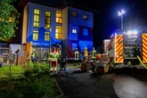 Feuer in Wohngruppe für Menschen mit Behinderung: Mehrere Verletzte