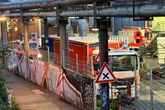 Brand in Kohlesilo hält Frankfurter Feuerwehr weiter in Atem: 120 Einsatzkräfte vor Ort