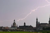 Hitzeblog für Dresden: Blitzreichster Tag seit 2023 in Sachsen
