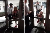 Frau bricht dramatisch zusammen, als ihr Zugang zu Ryanair-Flug verweigert wird