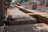 Jetzt ist es passiert! Radler bei Sturz auf Karli-Baustelle schwer verletzt