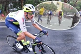 Demonstranten rennen auf die Straße! Gefährlicher Zwischenfall beim Giro d&#039;Italia