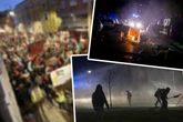 Reporter und Polizisten verletzt: Heftige Krawalle überschatten WM-Qualifikation