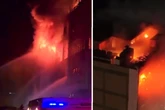 Einkaufszentrum in Flammen: Mindestens 50 Menschen sterben