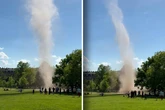 Tornado fegt durch Alaunpark!