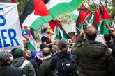 Demo zum Palästinenser-Gedenktag Nakba: Knapp tausend Menschen am Südstern