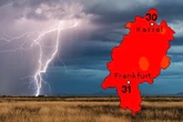 Hitze in Frankfurt und Hessen: Gewitter und Starkregen drohen
