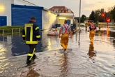 Schlaflose Nacht für Feuerwehren: Unwetter setzt sächsische Stadt unter Wasser