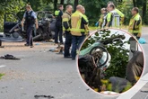Polizei entdeckt Fahrzeug-Wrack bei Streifenfahrt: Fahrer tot, jugendlicher Beifahrer schwer verletzt