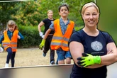 "Plogging": Wie eine Leipziger Professorin Kindern Beine macht